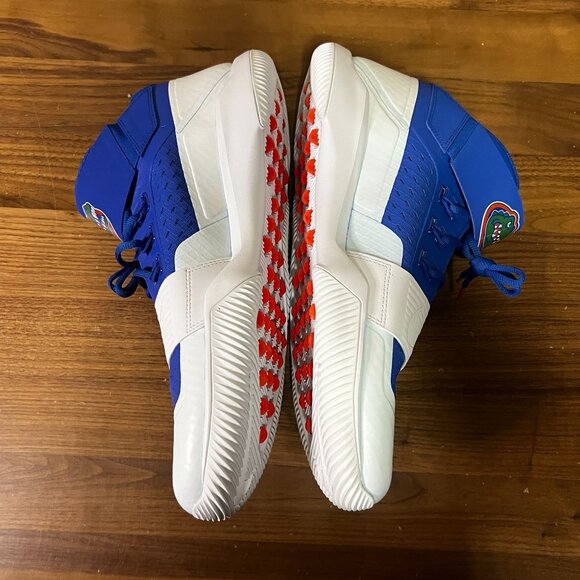 Jordan Force Savage Turf Mid Florida Gators CV1662-102 Men's 15 Football Cleats - Picture 9 of 11